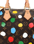 LV X YK Monogram Speedy Bandouliere 25 Multicolor