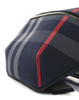 House Check Sonny Bum Bag Navy Grey
