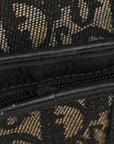 Monogram Saddle Bag Black