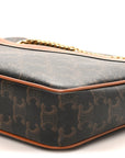 Triomphe Canvas Calfskin Medium Patapans Tan