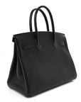 Togo Matte Alligator Birkin Touch 30 Black