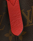 Monogram Braided Neonoe Coquelicot