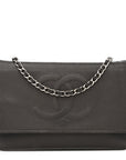 Caviar Timeless CC Wallet on Chain WOC Grey