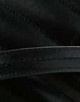 Lambskin Quilted Monogram Large Loulou Black