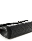 Aged Calfskin Quilted 2.55 Reissue 225 Flap Black