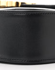 Shiny Calfskin Mini Triomphe Black