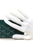 Goyardine Saint Sulpice Card Holder Green