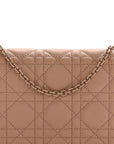 Ultra Matte Calfskin Cannage Lady D1OR Clutch Fard