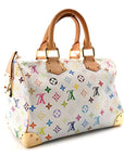 Monogram Multicolor Speedy 30 White
