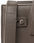 Grained Calfskin Nano Supple Sac De Jour Fog