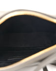Calfskin Matelasse Monogram Lou Camera Bag Dusty Grey