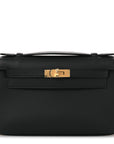 Swift Kelly Pochette Clutch Black