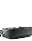 Calfskin Matelasse Monogram Lou Camera Bag Black