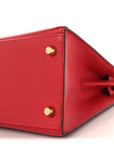 Epsom Kelly Sellier 28 Rouge Casaque