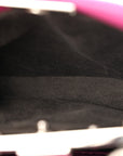 Nappa Micro Peekaboo Iconic Satchel Magenta