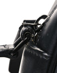 Calfskin Matelasse Monogram Monochrome Lou Camera Bag Black