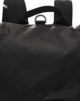 Nylon Saddle Backpack Black