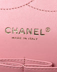 Caviar Quilted Jumbo Double Flap Pink