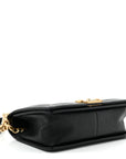 Caviar Quilted Medium Boy Flap Black