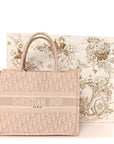 Oblique Medium Book Tote Rose Des Vents