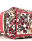 Canvas Embroidered Butterfly Print Medium Lady D-Lite Multicolor