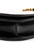 Shiny Calfskin Triomphe Multipochette Black