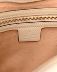 Boarded Dyana Lux Calfskin Small Jackie 1961 Hobo Mystic White