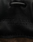 Nappa Intrecciato Mini Shoulder Bag Black