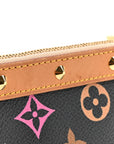Monogram Multicolor Pochette Accessories Black