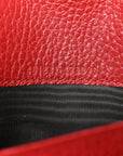 Calfskin Mini Dionysus Chain Wallet Hibiscus Red