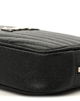 Grain De Poudre Matelasse Monogram Mini Lou Camera Bag Black