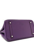 Taurillon Clemence Birkin 30 Ultraviolet