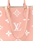 Empreinte Monogram Giant Onthego MM Rose Trianon Creme