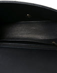 Lambskin Quilted Mini Rectangular Flap Black