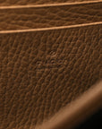Dollar Calfskin Crystal Mini Dionysus Chain Wallet Natural Tan Black Diamond