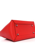Grained Calfskin Mini Belt Bag Vermillion