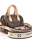 Monogram Speedy Bandouliere 20 Black
