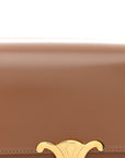 Shiny Calfskin Medium Triomphe Bronze