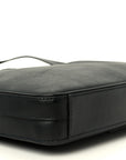 London Check Ainsworth Briefcase Dark Charcoal