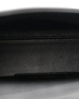 Calfskin Beaded Mini Lady D1OR Black