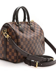 Damier Ebene Speedy Bandouliere 25