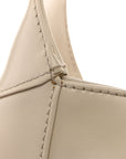 Boarded Dyana Lux Calfskin Small Jackie 1961 Hobo Mystic White