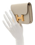 Epsom Constance Slim Wallet Craie