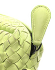 Nappa Intrecciato Small Camera Bag Acid Kiwi