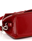 Glazed Calfskin Le Bambino Red
