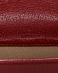 Calfskin Super Mini Dionysus Shoulder Bag Hibiscus Red