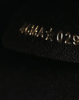 Goatskin Saddle Pouch Black