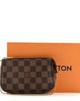 Damier Ebene Mini Pochette Accessories