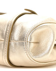 Metallic Nappa Mini Joie Shoulder Bag Pirite