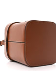Smooth Calfskin Medium Cuir Triomphe Box Tan
